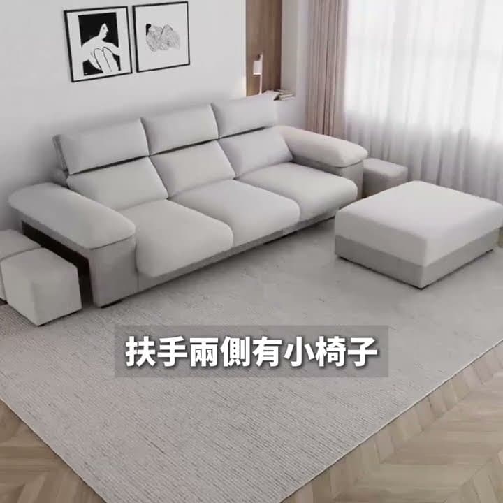 沐白沙發｜一張沙發同時是收納櫃與客座