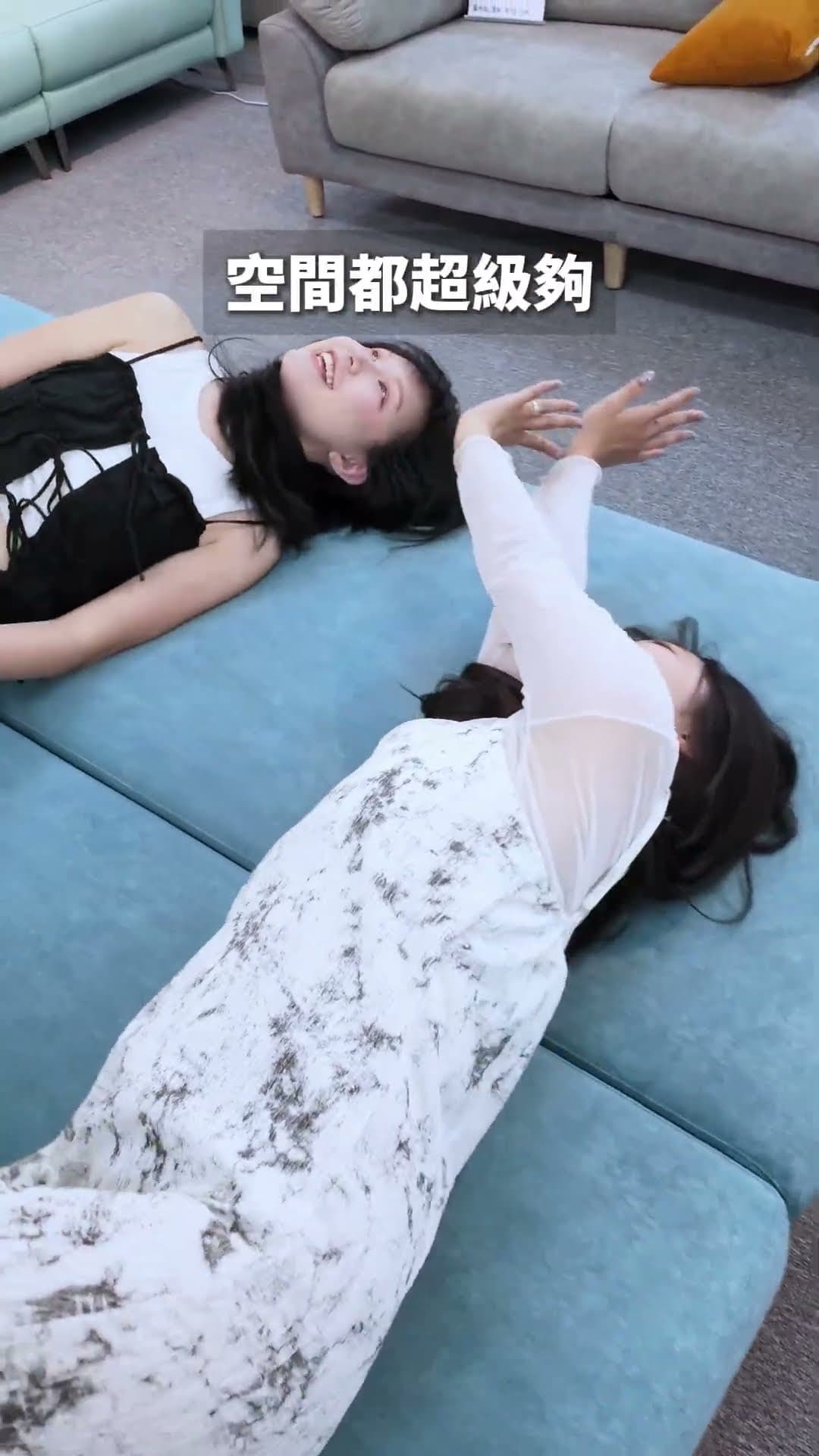 【慢眠沙發床|不只可以變大床,還有超大收納空間😍】